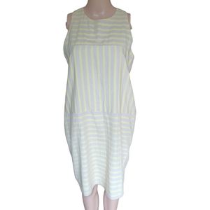 Anthropologie Hutch Womens Sleeveless  Sheath Tunic Dress Dropped Waist Small